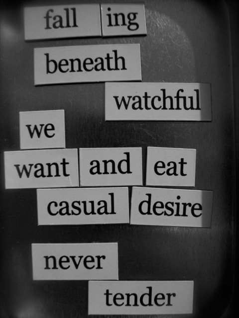 magnetic poetry